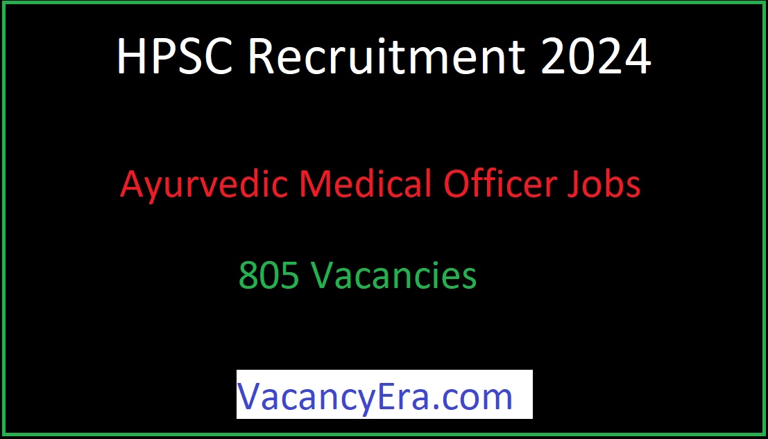 HPSC Ayurvedic Medical Officer